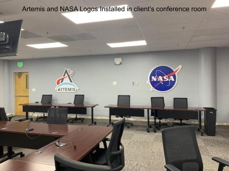 Custom Logo Fabrication - NASA Project